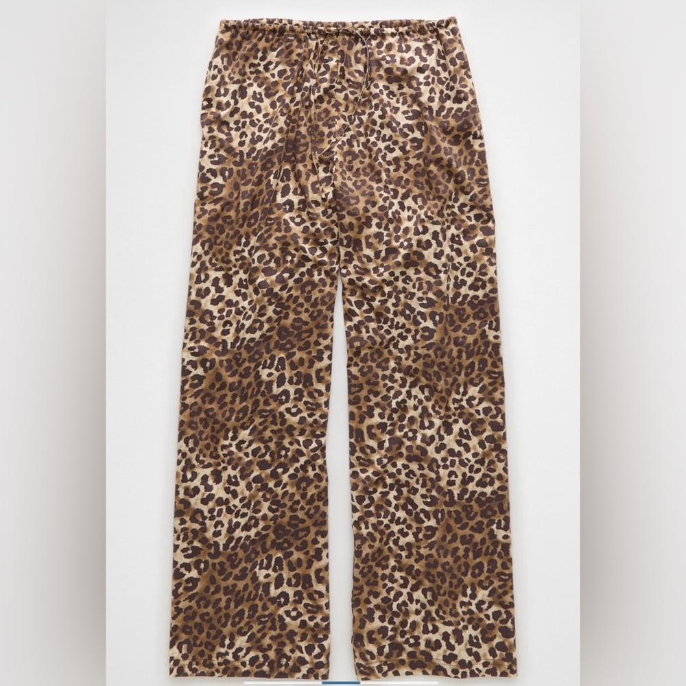 American Eagle Outfitters Leopard Print Pajama Pants